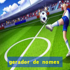 gerador de nomes para jogos